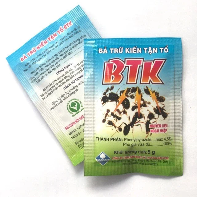 Thuốc trừ kiến Bả trừ kiến tận gốc BTK gói 5g
