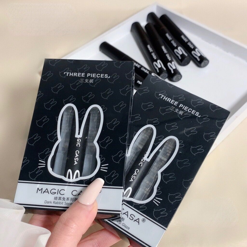 SET 3 SON MAGIC CASA THỎ ĐEN CHÍNH HÃNG