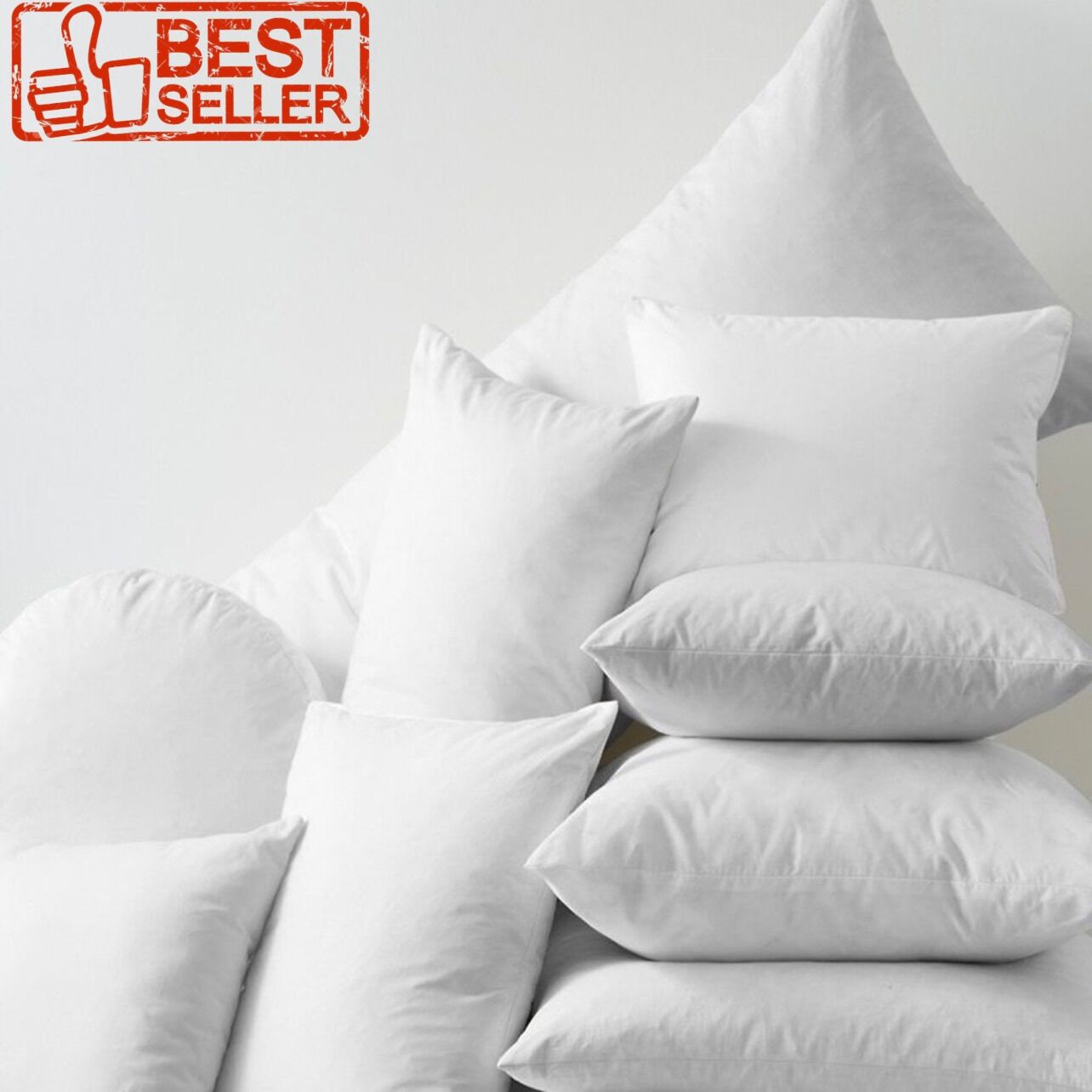 ĐÔI ruột gối đầu bông gòn cao cấp // lõi bông kháng khuẩn kích thước 40x60cm
