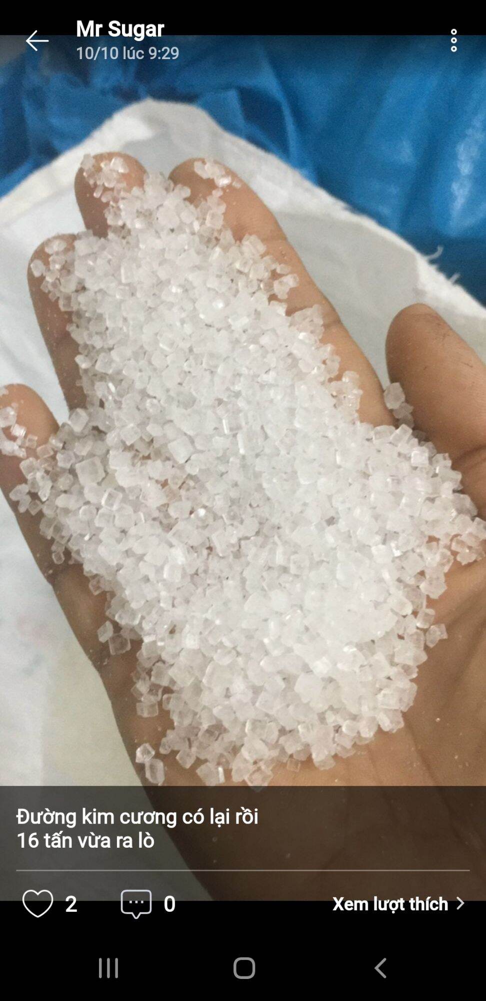 1kg đường phèn kim cương Long An
