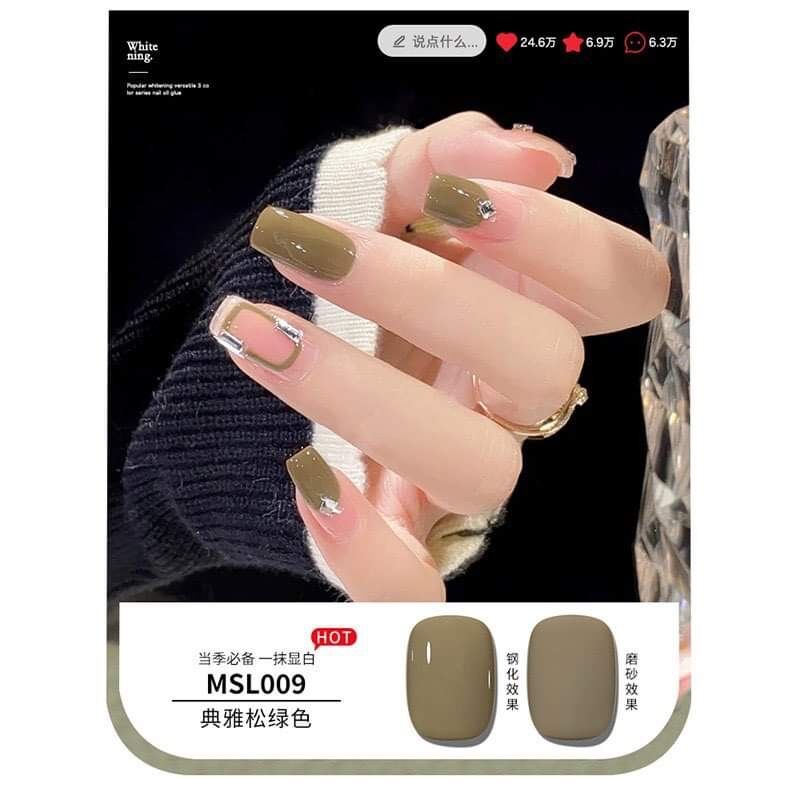 Sơn gel tone màu MATCHA MSL (MUA 10 tặng 1)