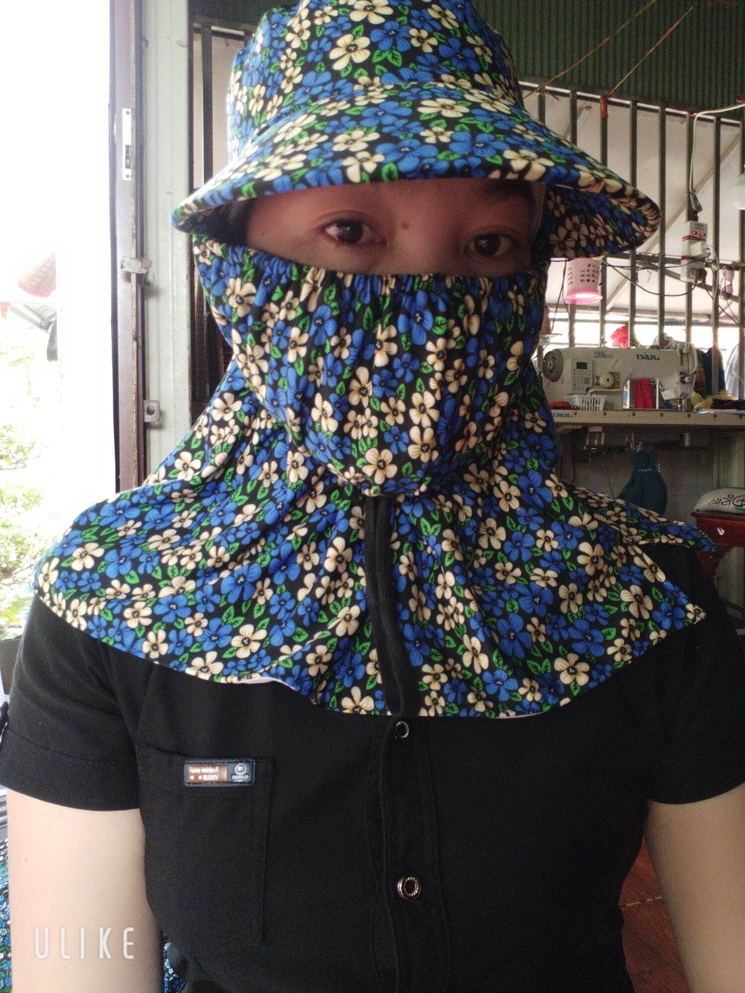 Nón liền khẩu trang ( giao bông ngẫu nhiên)