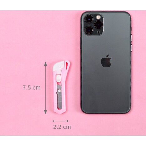Dao rọc giấy mini hồng