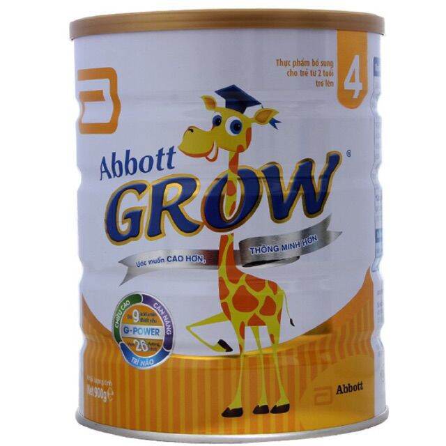 Sữa bột abbott grow 4 900g