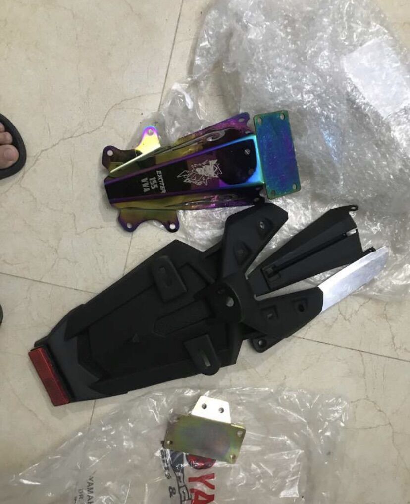 Pat TiTan + Dè Malay lớn dạ quang gắn Ex 155