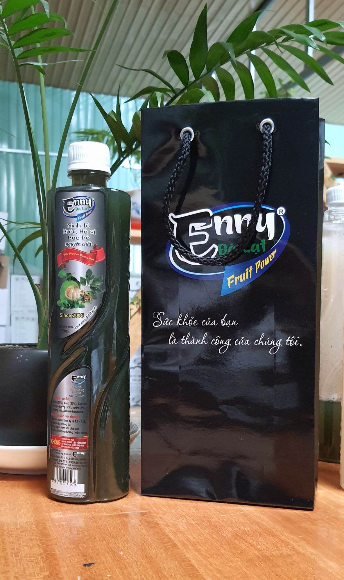Sinh tố Bưởi xá xị bạc hà 700ml ENNY Đà Lạt