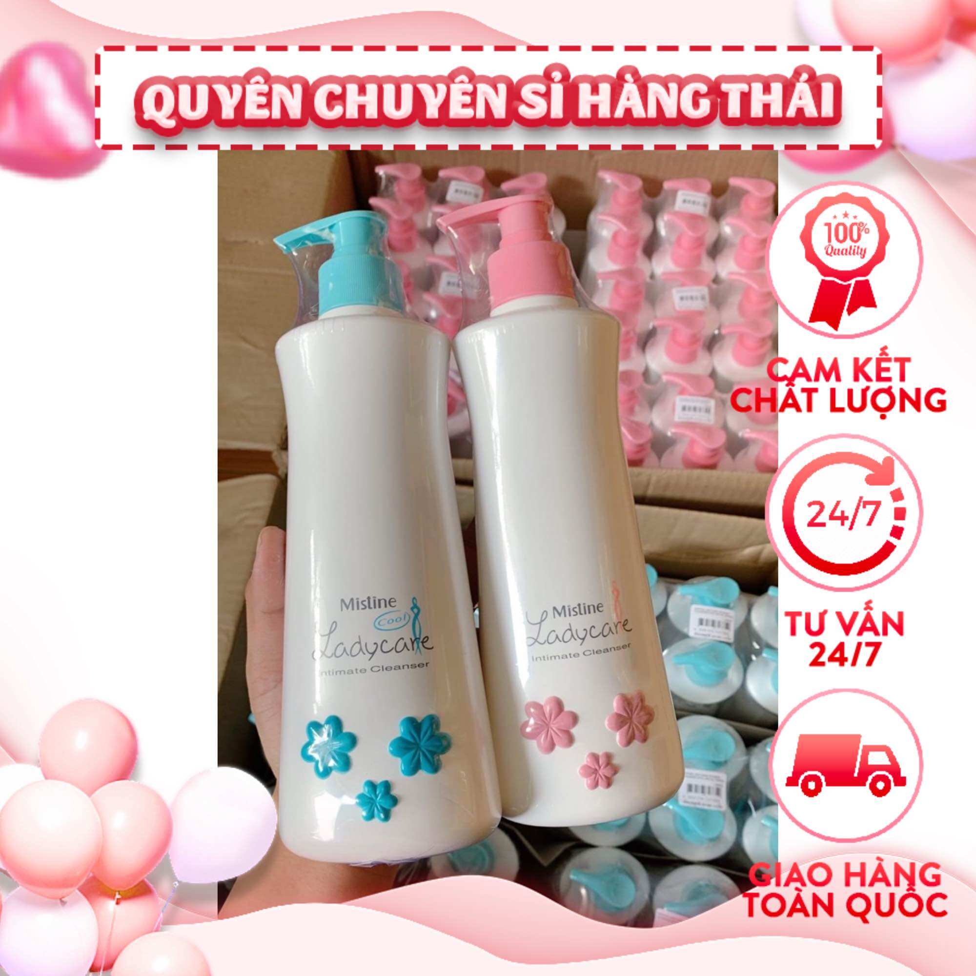 Dung dịch vệ sinh mistine lady care 400ml thái lan