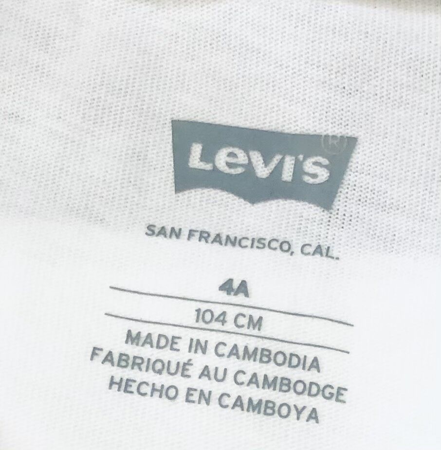 Áo Levis cho bé