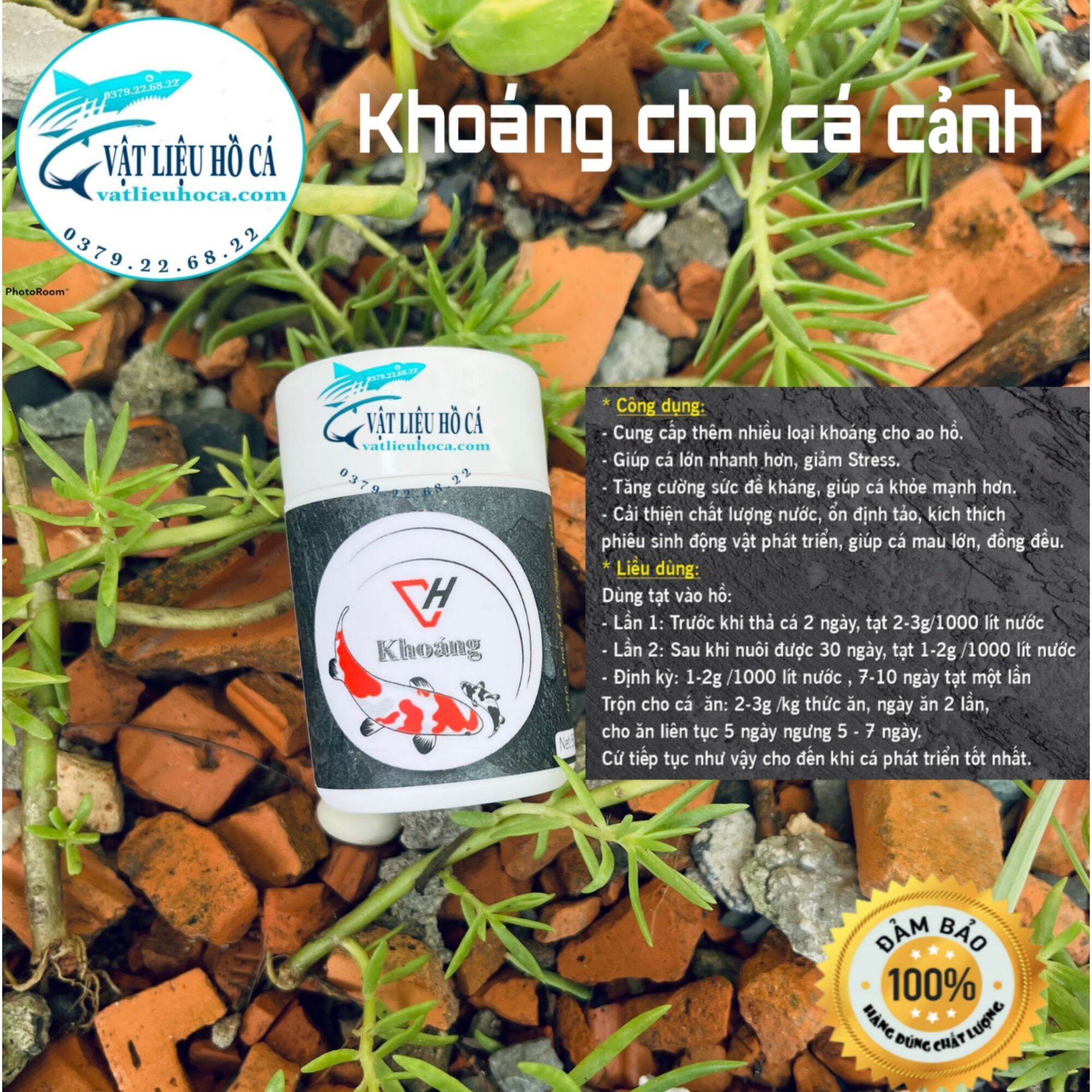 Khoáng cho cá hủ 50g