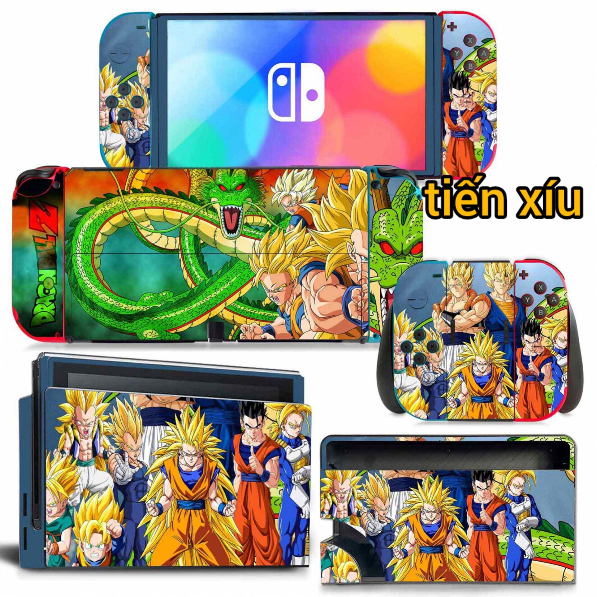 dán Skin máy nintendo Switch Oled và dock xuất hình nintendo switch oled