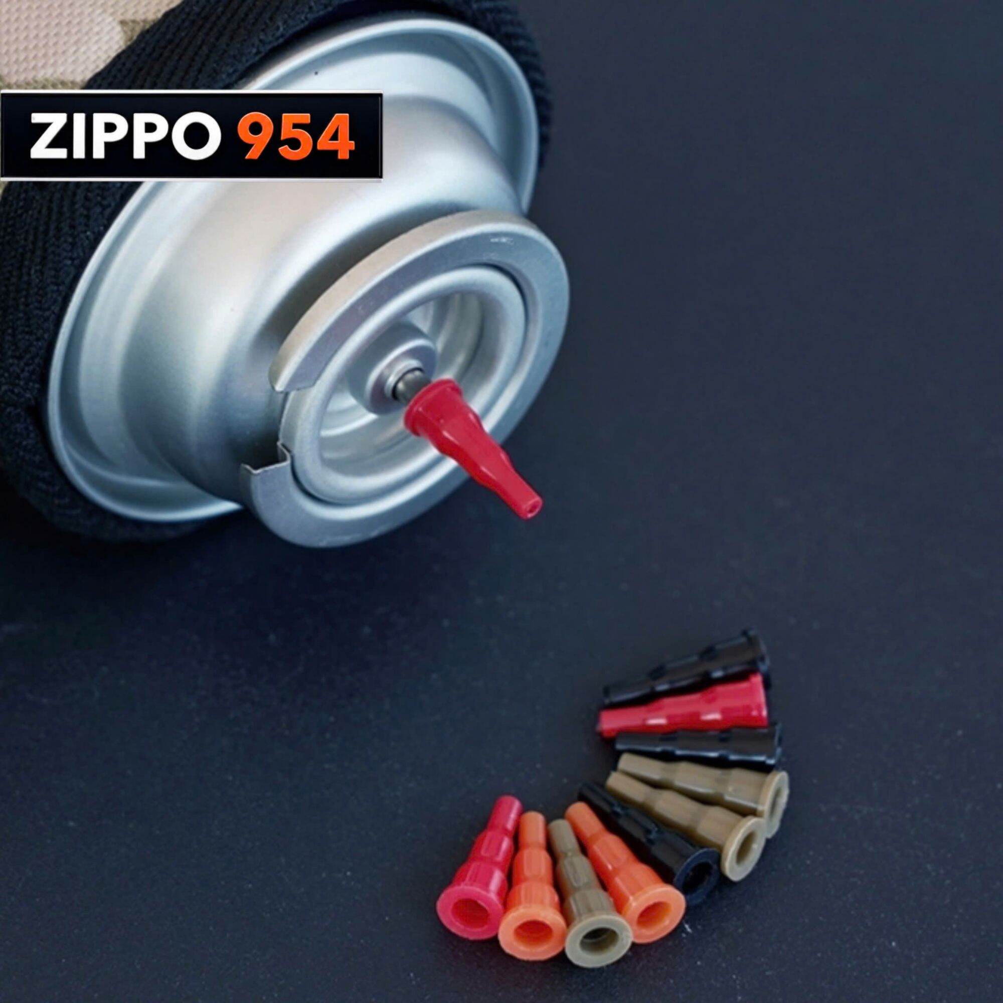 [Zippo 954] Đầu Bơm Nhựa Chuyển Đổi Bình Ga Bật Lửa Mini
