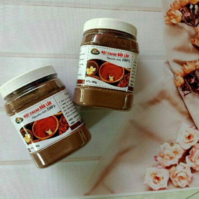 Bột cacao nguyên chất hộp 500g