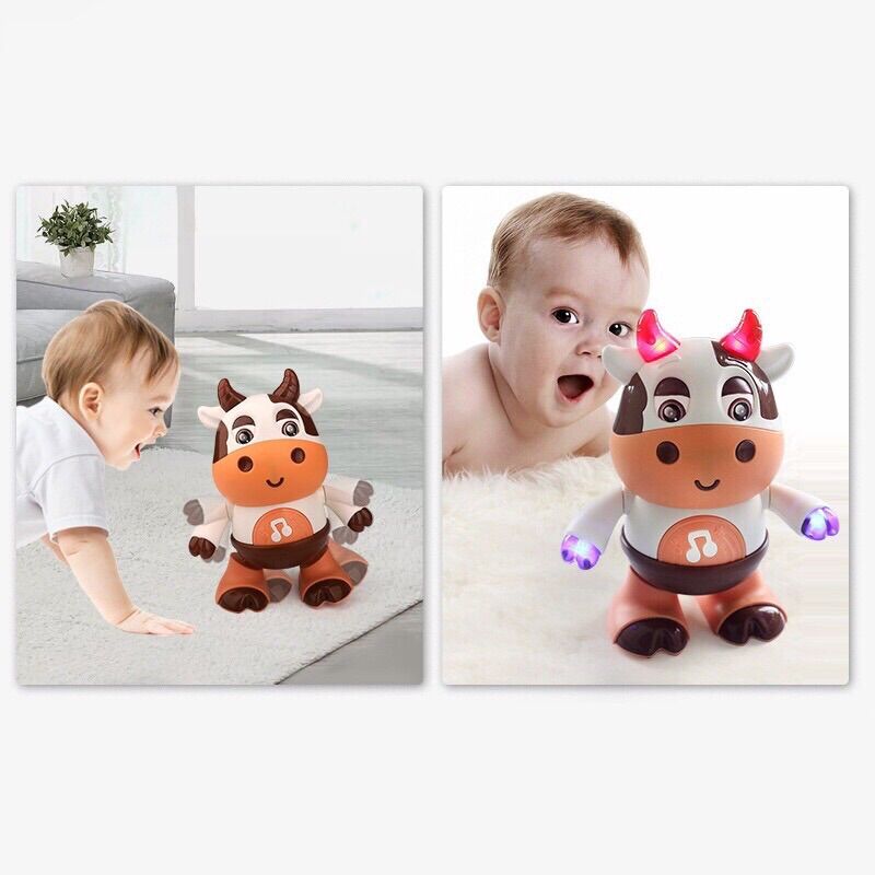 Đồ Chơi Bò Sữa Nhảy Múa Cho Bé