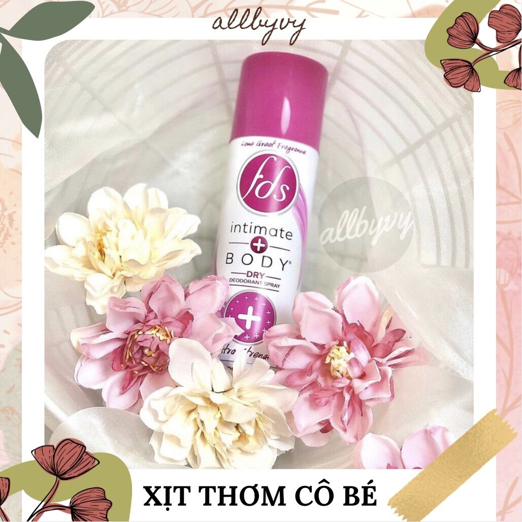 allbyvy | Xịt thơm kháng khuẩn cô bé FDS