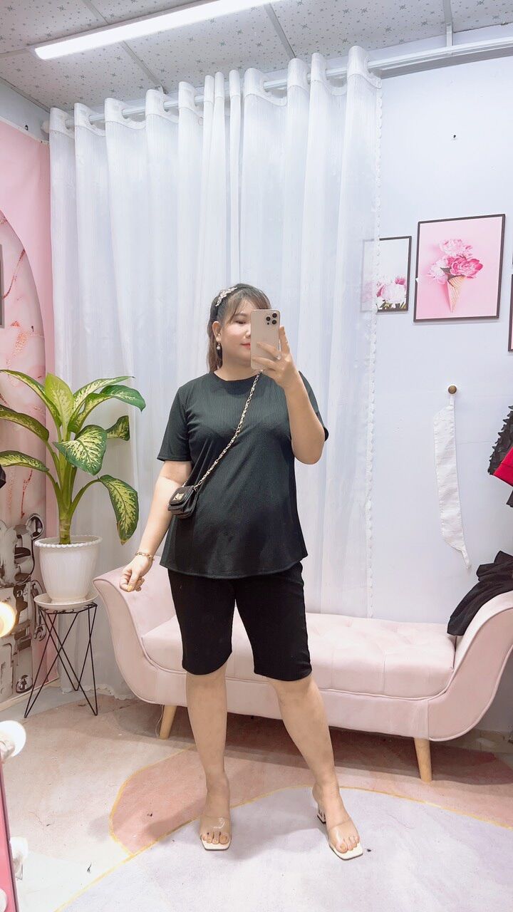 SÉT NGỐ XẺ LƯNG CHẤT THUN GÂN BigSiZe Nữ 68-95kg