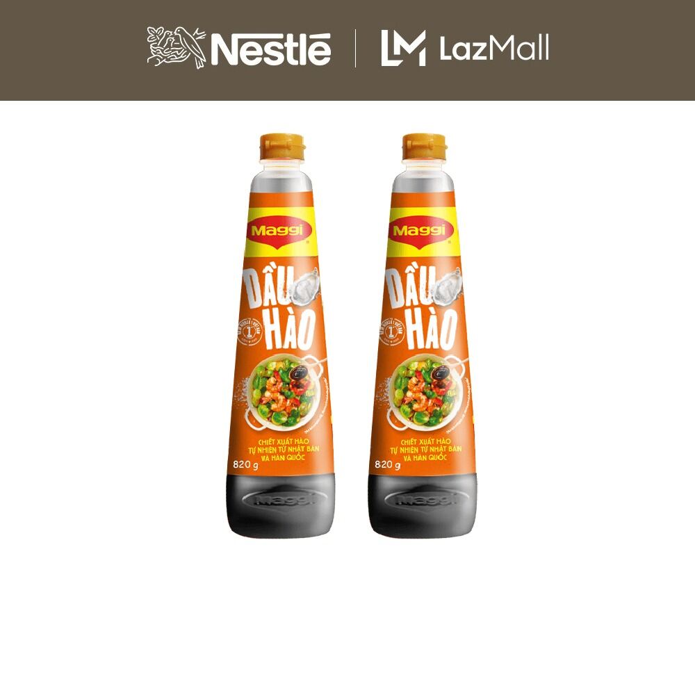 [FREESHIP TOÀN QUỐC] COMBO 2 Dầu hào MAGGI® chai 820g