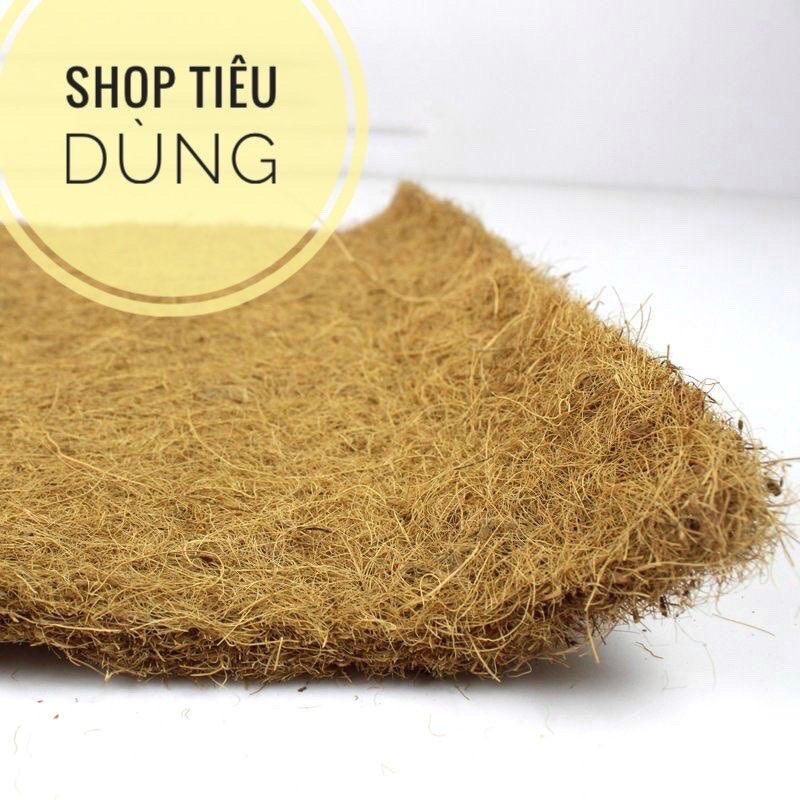 Thảm sơ dừa lót chuồng bò sát chuyên dụng