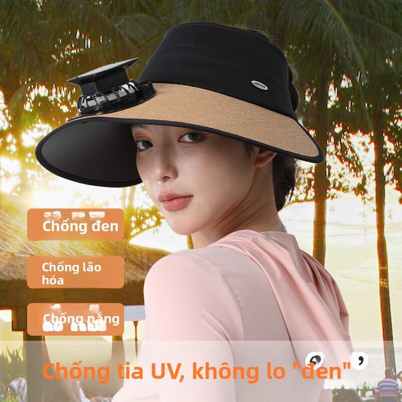 XIQIUMEI | UV Protection Solar Fan Hat Giá 919,000 Đồng*Miễn phí vận chuyển