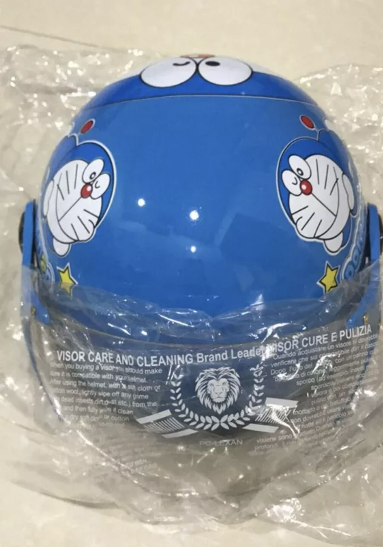 [HCM]Mũ Phượt trẻ em Doremon có kính càng