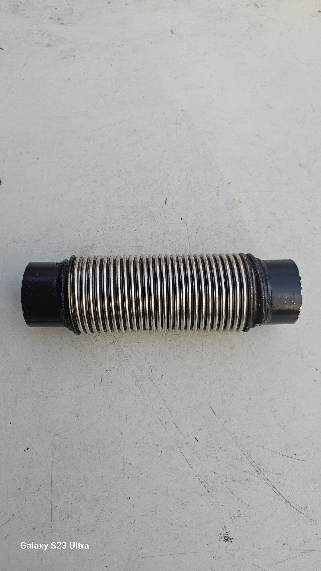 Ruột gà ống xả ô tô phi 55mm dài 230mm