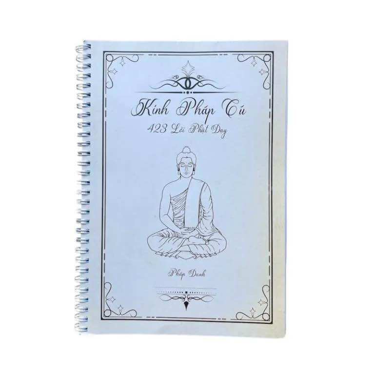 Sách - Vở chép kinh Pháp Cú