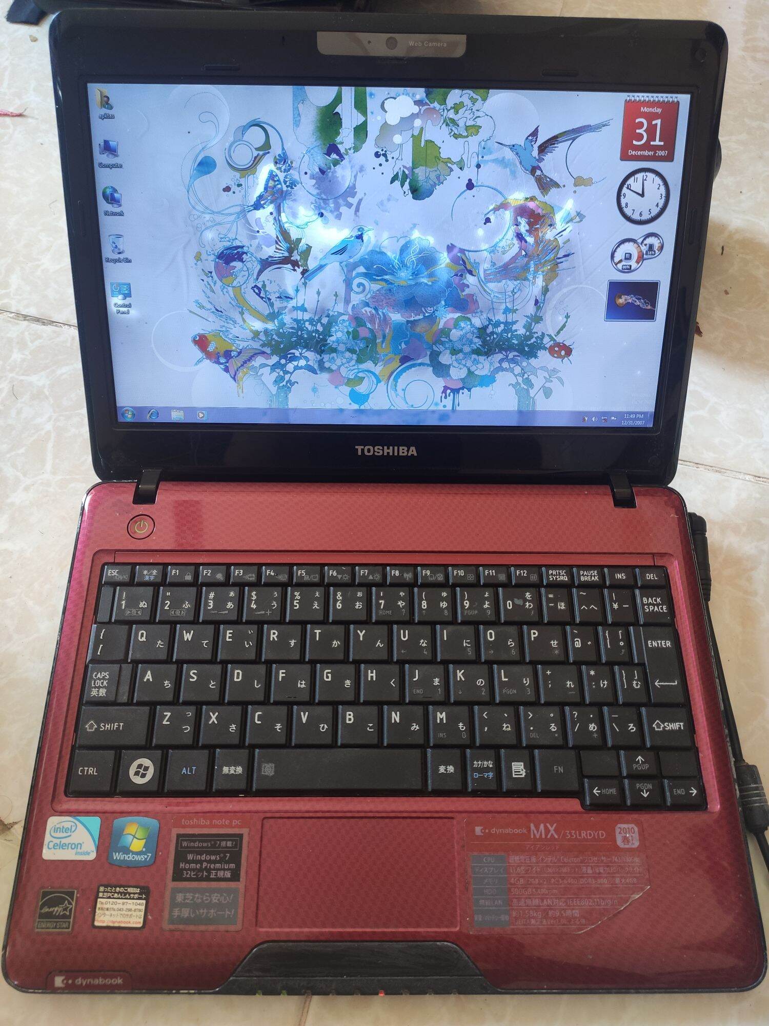 (free ship) laptop mini siêu đẹp
