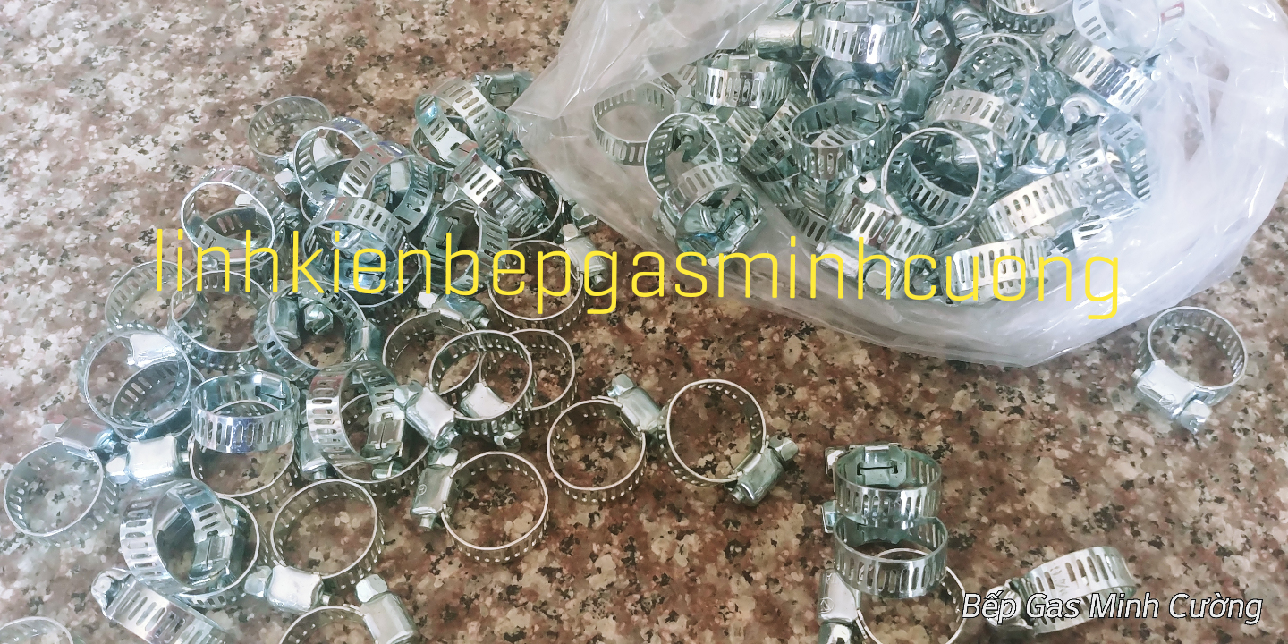 Đai siết ,code, cổ dê siết ống dây gas.