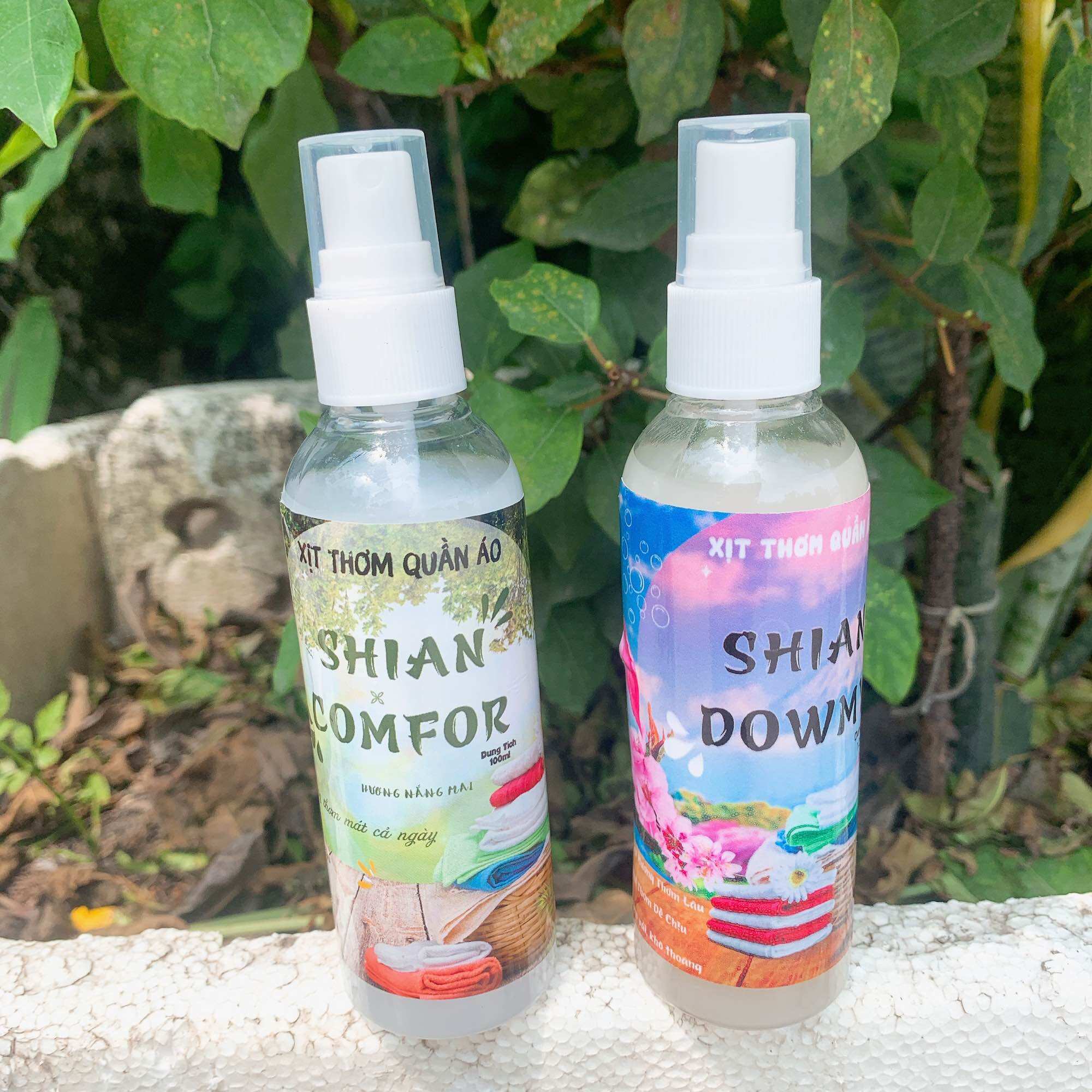 Xịt thơm quần áo, Xả vải khô Hương Comfor và DowMy 100ml