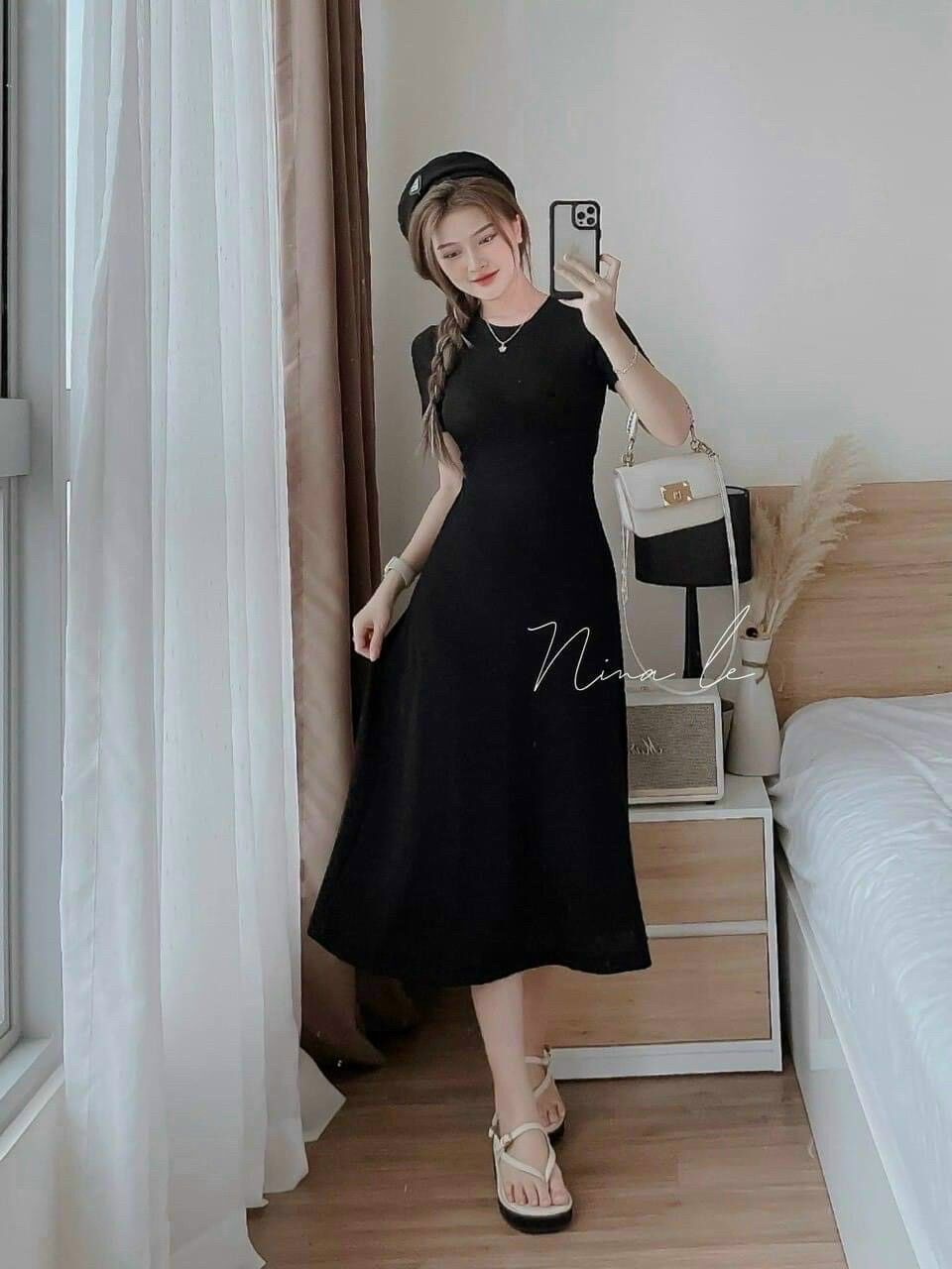 (SHOP TÁP ĐỎ BIGSIZE 50KG ĐẾN 90KG) đầm hở lưng sexy