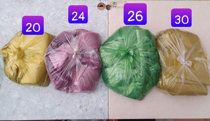 [HCM][GIÁ LẤY SỈ] 1kg túi nilong 2 quai bóng mỡ MÀU. Có hàng đặt riêng S45 mỏng, S47 dày. KHBT chọn