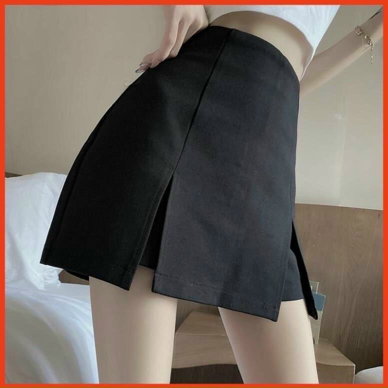 Chân váy chữ A xẻ 2 bên