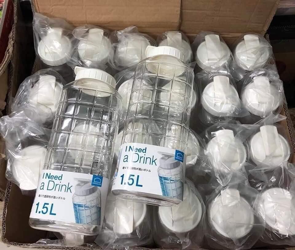 Bình nước nhựa lock &lock 1 lít