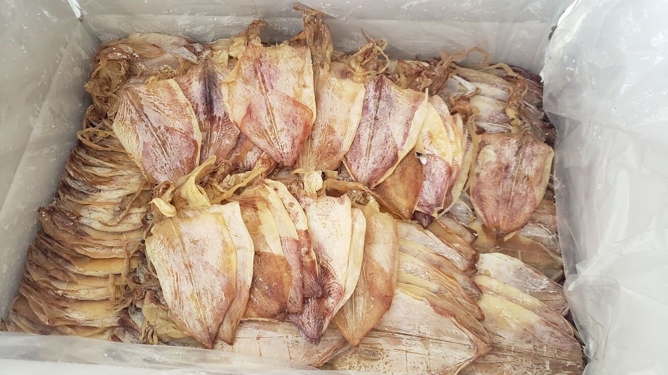 0.5kg khô mực ghe trắng ngọt ngon