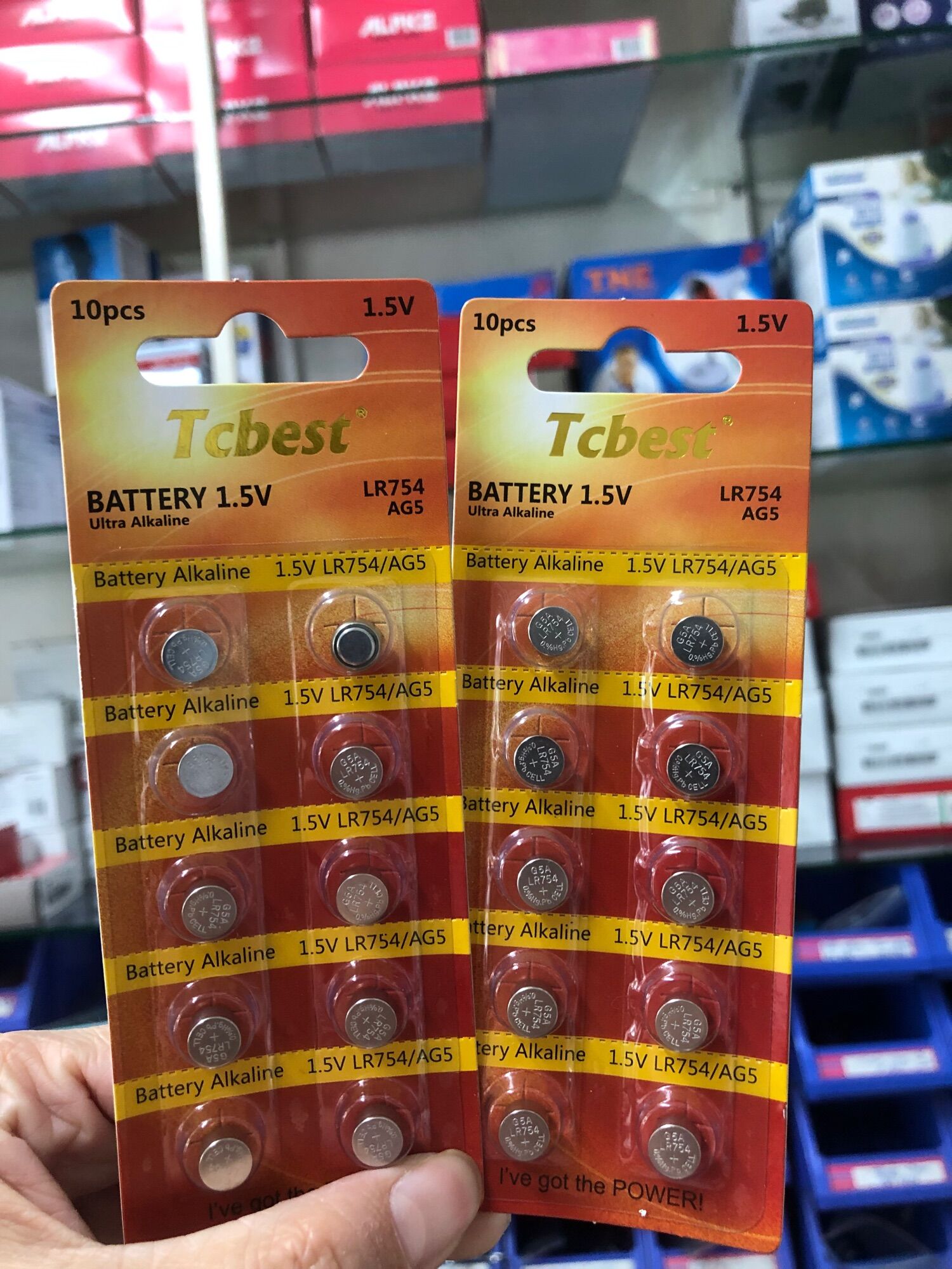 ❤️pin lr754 ag5 tcbest pin đồng hồ đeo tay ag5,lr754 1.55v, pin cúc áo nút áo lr754 ag5 tcbest alkaline chính hãng 1.5v vỉ 10 viên pin lr754 ag5 tcbest, pin cúc áo nút áo pin kiềm lr754 ag5 tcbest