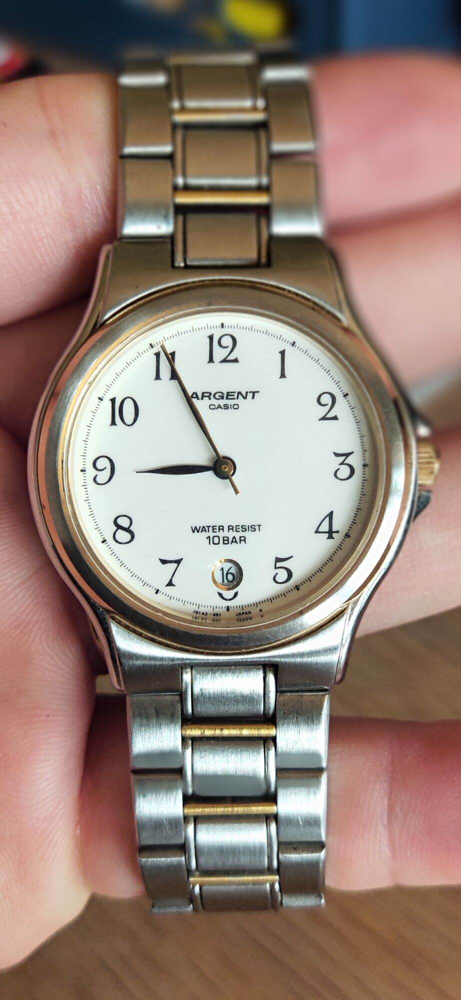 ĐỒNG HỒ CASIO ARGENT CHÍNH HÃNG MADE IN JAPAN