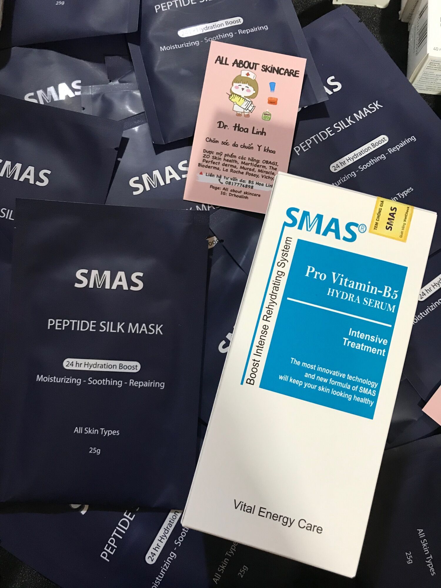 TINH CHẤT SMAS B5 , HA DƯỠNG ẨM, PHỤC HỒI DA