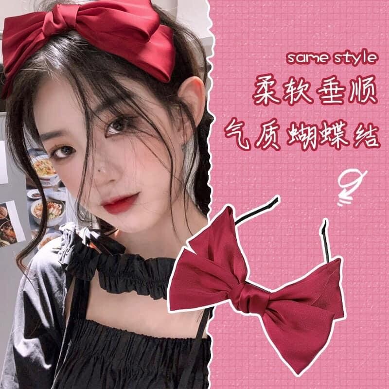[HCM]Cài tóc bờm tóc nơ đơn giản - Sara Accessories