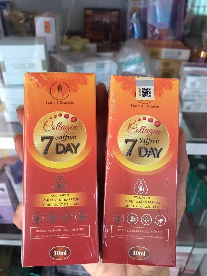 [Serum Chính Hãng] Saffron 7day Sạch Nám, Sạch Thâm Mụn