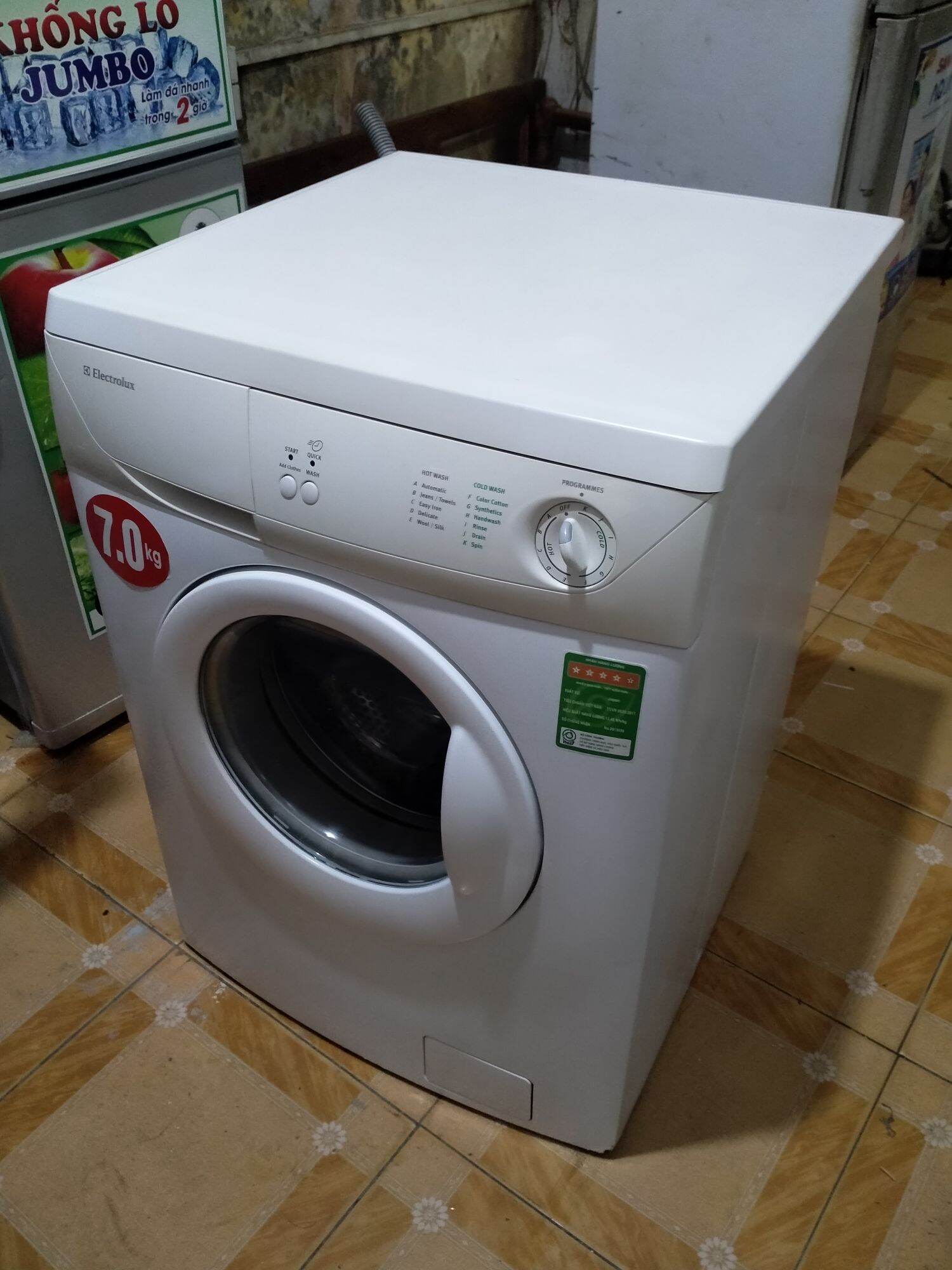 máy giặt cửa ngang Electrolux 7kg còn mới 90%