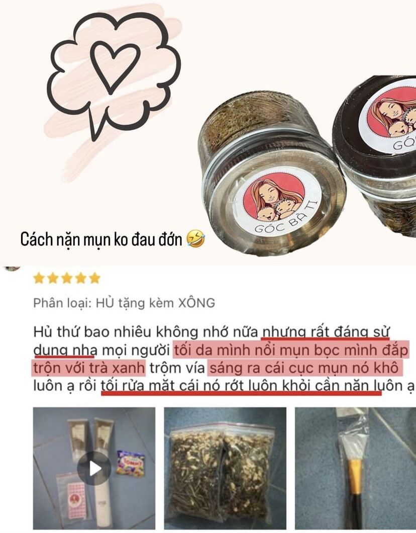 NẠ CHƯNG THẢO DƯỢC KÈM XÔNG