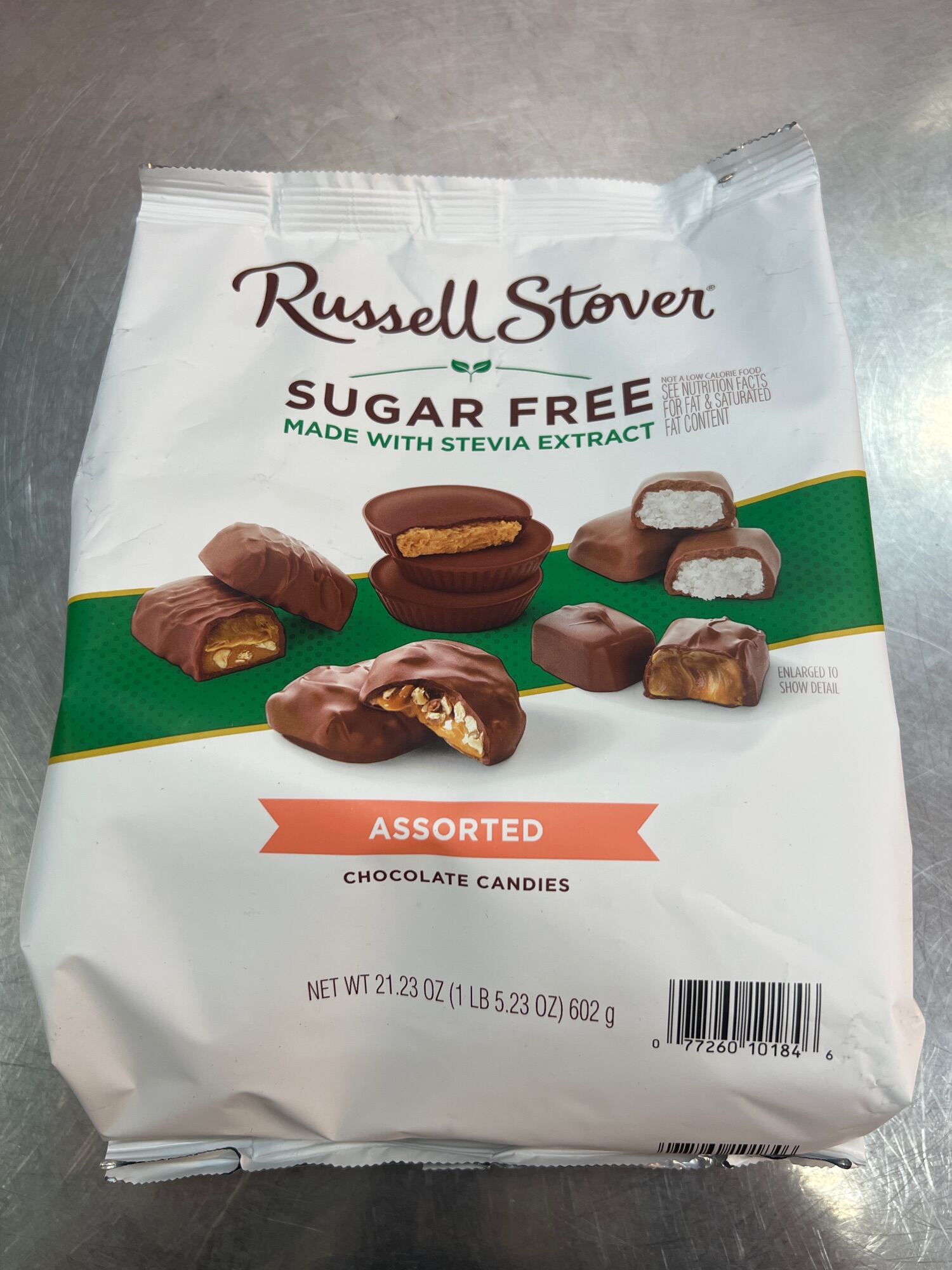 Chocolate Sugar Free Russell Stover - TL 602g 38 Pieces - Sản Xuất tại Mỹ