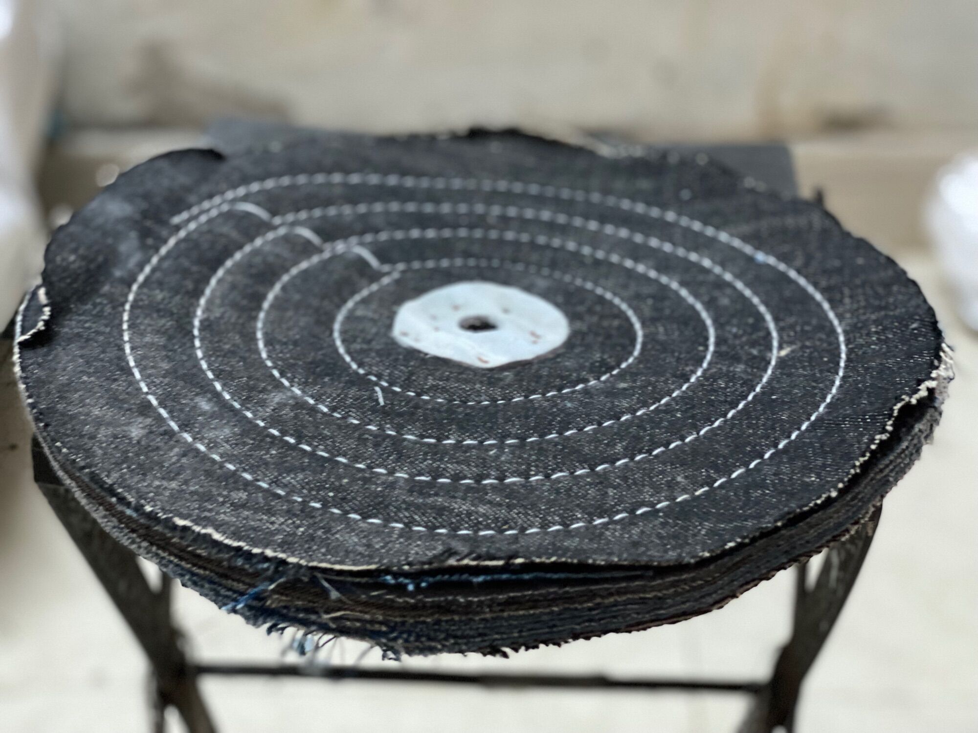 Bánh Xe Vải JEAN MAY THƯA ĐÁNH BÓNG ( 10 sản phẩm ) 100mm, 120mm, 150mm, 180mm, 200mm, 250mm, 300mm, 350mm.