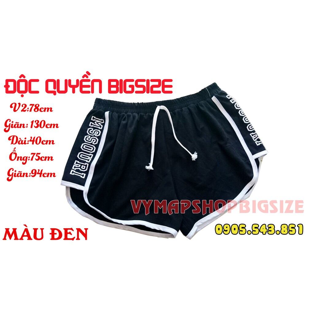 0🔴quần viền thể thao bigsize 70-100kg🔴