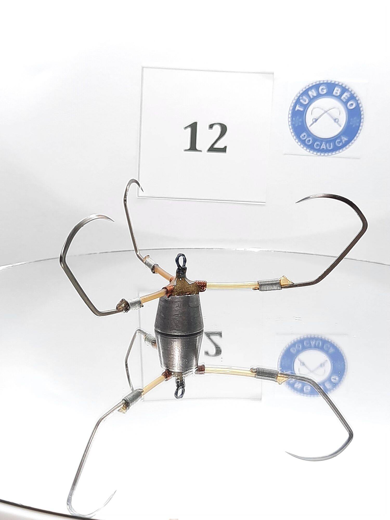 lưỡi câu tam cỡ 12 các phom dáng