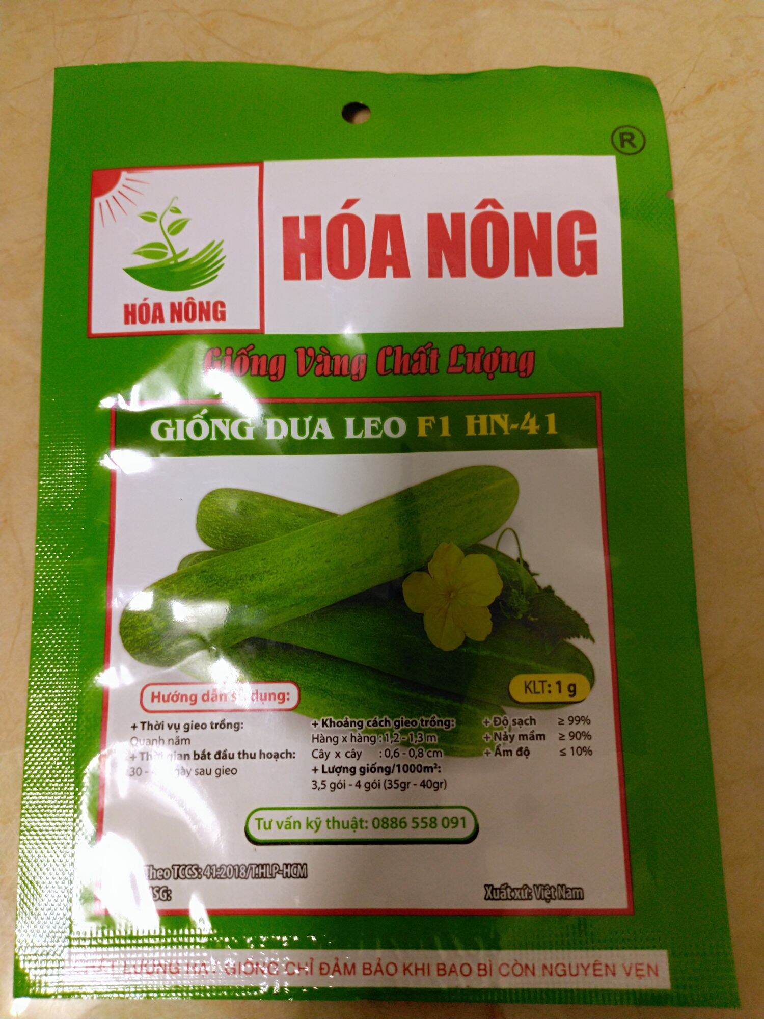 Hạt giống dưa leo F1
