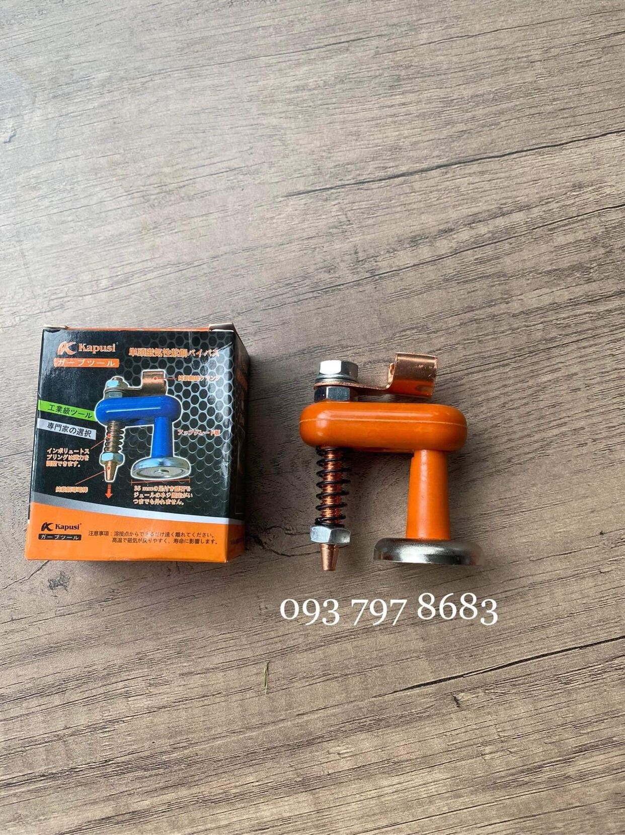 Kẹp mát nam châm máy hàn kapusi cao cấp