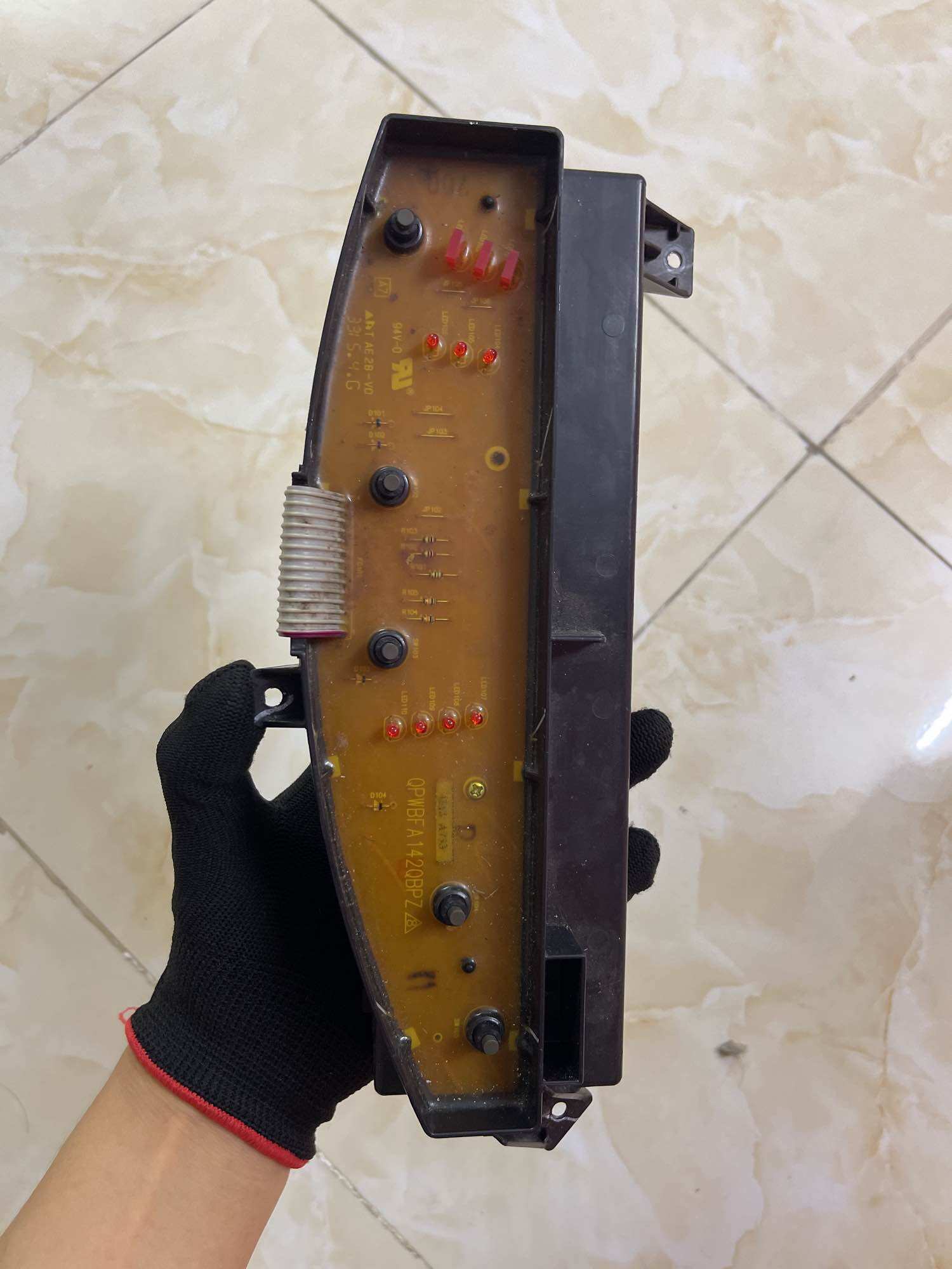 Bo mạch máy giặt sharp a733