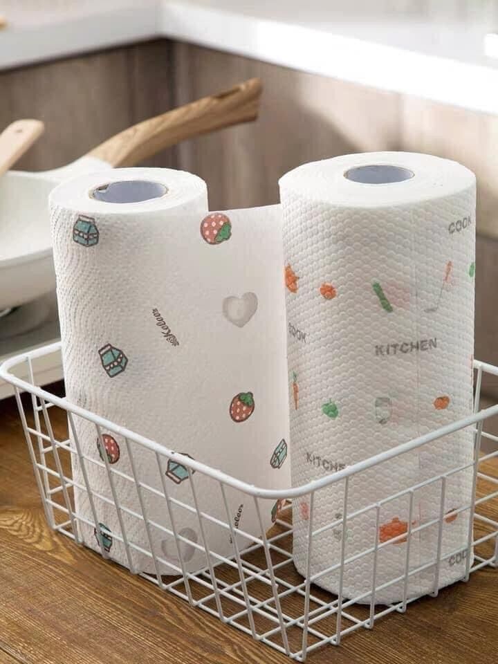 Cuộn giấy lau đa năng siêu dai dùng được nhiều lần