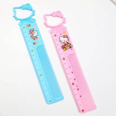 Dụng cụ học tập - Thước lược hình kitty 15cm
