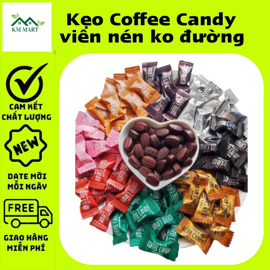 Kẹo cà phê Coffee Candy viên nén không đường Đài Loan | LKM Mart